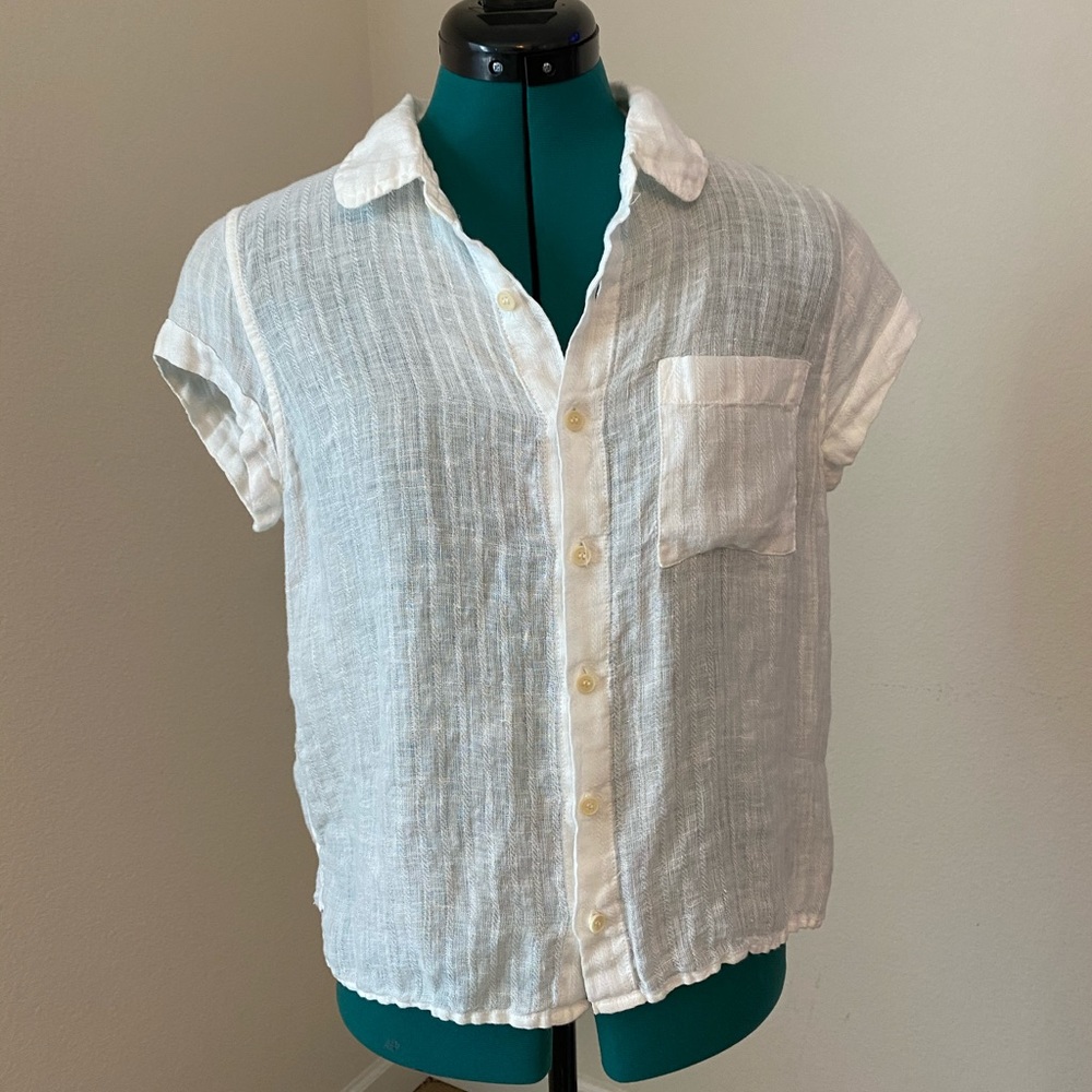 CP Shades white blouse